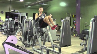 Captain's Chair Knee Twist - HASfit Abdominal Exercises - Ab Exercises - ...