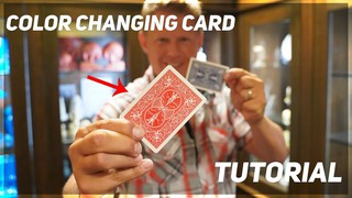 DOUBLE COLOR CHANGE | CARD TRICK TUTORIAL | Rick Smith Jr.