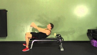 EZ Curl Bar Triceps Extension - HASfit Triceps Exercise - Tricep Exercise...