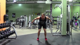 Dumbbell Triceps Kickback + Curl - HASfit Triceps Exercise Demonstration ...