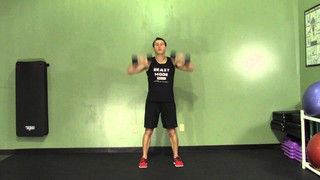 Dumbbell Snatch Hang - HASfit Olympic Exercise - Olympic Lift Form