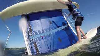 Hobie 16 Sailboat Capsize - Gopro Chest Mount