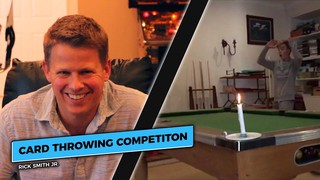 Card Throwing Competition Results | Rick Smith Jr.