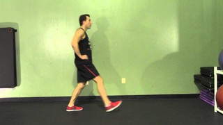 Lunge + Butt Kick - HASfit Lunge Exercise - Body Weight Leg Exercise