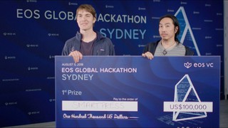 EOS Global Hackathon Sydney 1st Prize Winner SmartPress