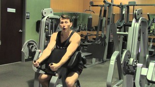 Triceps Extension Machine - HASfit Machine Exercises - Machine Exercise -...