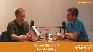 Filmed at CES 2017! Ring CEO James Siminoff on building customer r'ship t...