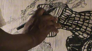 Spider-Man & Ghost Rider Painting Part 3, Feature on The Pure Power of Co...
