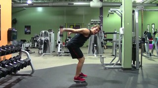 Dumbbell Triceps Kickback - HASfit Triceps Exercise Demonstration - Trice...