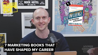 7 Marketing Books That Have Shaped My Career | The Marketing Swipe Podcas...
