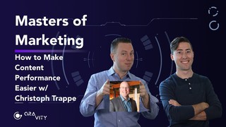 Masters of Marketing #33 - How to Make Content Performance Easier w/ Chri...