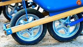 10 Unbelievable WheelBarrow & Cart Designs