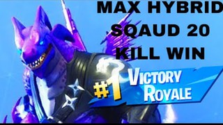 20 KILL VICTORY ROYALE hybrid squad