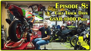 GSXR-1000 Cali Track Days Prep - Oil Change + Brake Pads Swap + Brake Flu...
