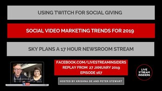 Live Stream News Week Commencing 27 January 2019