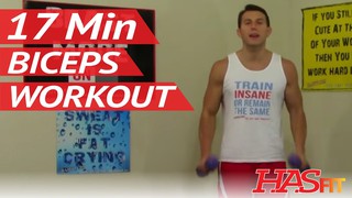 300 Biceps Workout - HASfit Bicep Exercises - Bicep Workout Training - Bi...