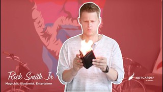 Fire Business Card Throwing | Rick Smith Jr.