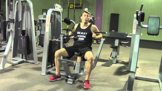 Chest Press Machine - HASfit Machine Exercises - Machine Exercise - Machi...