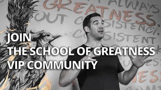 Join the School of Greatness Podcast VIP Community