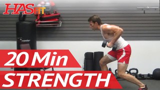 20 Min Home Strength Training Exercise | Home Strength Workout for Men & ...