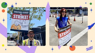 The secret entrance that sidesteps Hollywood picket lines