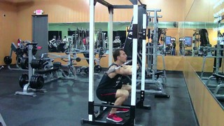 Bodybuilding Front Squat - HASfit Bodybuilding Leg Exercise Demonstration...