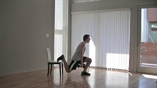 20 Min Home Leg Workout - HASfit Leg Exercise Workouts - Legs Exercises R...