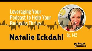 Leveraging Your Podcast to Help Your Business Thrive with Natalie Eckdahl