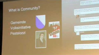 Marilyn Pratt on community