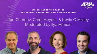 Joe Chernov, Carol Meyers, & Kevin O’Malley & Ilya Mirman | Panel | Hyper...