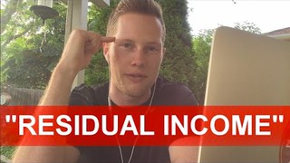 The "RESIDUAL INCOME" Myth In Network Marketing - Residual Income Formula