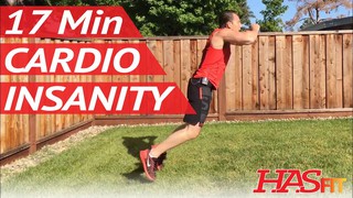 17 Min Cardio Insanity Workout 2 - HASfit Cardio Workouts Exercises