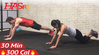 30 Min No Equipment Upper Body Workout without Weights for Women & Men - ...