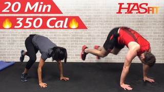 20 Minute HIIT Workout No Equipment High Intensity Interval Training Home...