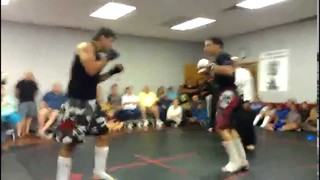 Dominion Mixed Martial Arts Academy @ PKI Tournament  Robert Grace vs Sam...