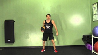 Medicine Ball Chest Pass - HASfit Medicine Ball Exercises - Medicine Ball...