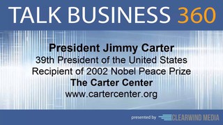 TALK BUSINESS 360 Interview with The Carter Center