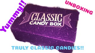 June 2019 Classic Candy Box Unbox - Truly Classic Candies!!!