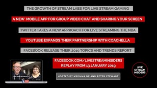 Live Stream News Week Commencing 13 January 2019