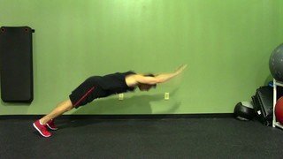 Flying Push Up - HASfit Push Up Exercise Demonstration - Flying Superman ...