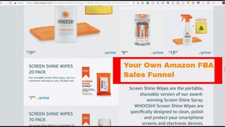 Amazon FBA Private Label Sales Funnel Example