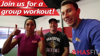YOU'RE INVITED! Join us for a free, in-person workout!