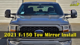 2021 Ford F-150 Tow Mirror Install