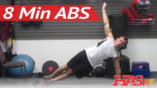 HASfit's Eight Minute Abs Workout To Get Ripped Abs Fast - 8 Min Abs - 8 ...