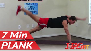 7 Minute Plank Workout for Flat Abs for Men & Women - Plank Exercises for...