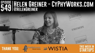 Helen Greiner, Founder CyPhyWorks (iRobot, Roomba inventor) takes to the ...