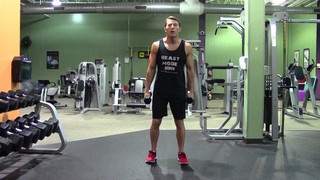 Dumbbell Lateral Raise - Dumbbell Side Raise - HASfit Shoulder Exercise D...