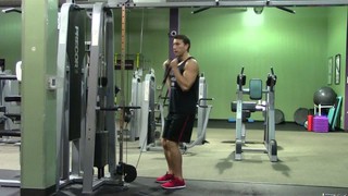 Rope Hammer Curl - HASfit Biceps Exercise Demonstration - Rope Curl - Bic...