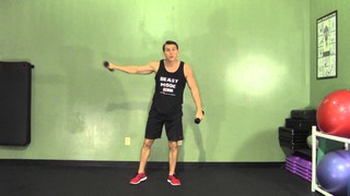 Side to Side Punch Out - HASfit Cardio Exercises - Cardiovascular Aerobic...