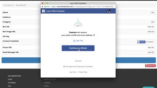 Dashbot Analytics for your Facebook Bot, in a few clicks